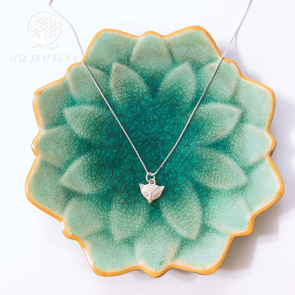 Dây chuyền bạc mặt hồ ly - NQ Jewelry
