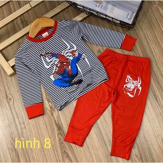 BỘ DÀI TAY THUN COTTON BÉ TRAI - ĐỒ BỘ TRẺ EM
