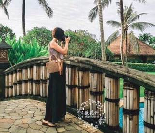 Túi cói đi biển