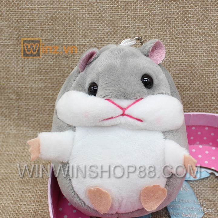 Combo 2 Móc khóa gấu bông Hamster  - Winz.vn