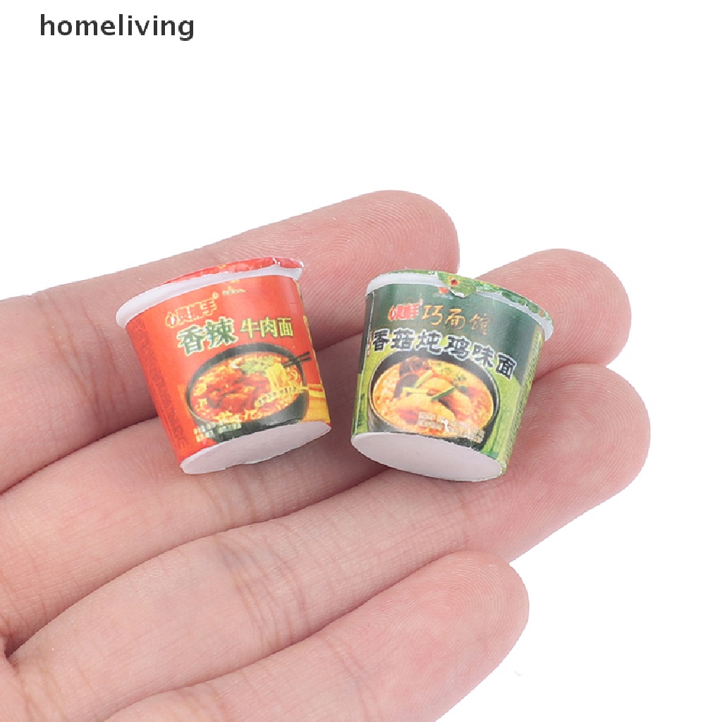 Set 5 Mô Hình Mì Ăn Liền Tỉ Lệ 1 / 12 Trang Trí Nhà Búp Bê