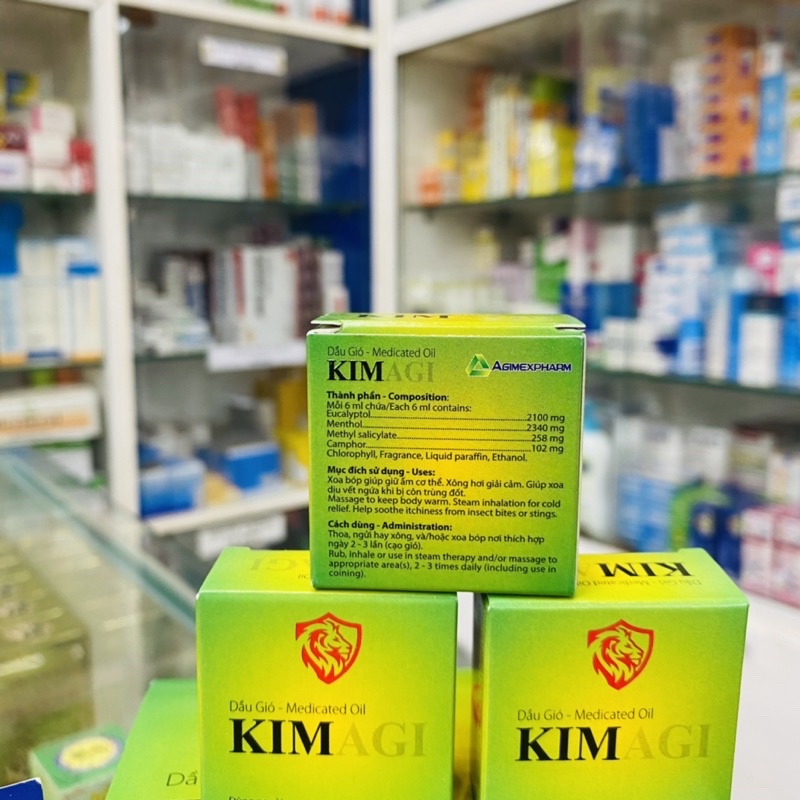 ✅ [Chính Hãng] Dầu gió Kimagi  ( chai 6ml ) KIMAGI Dầu Gió