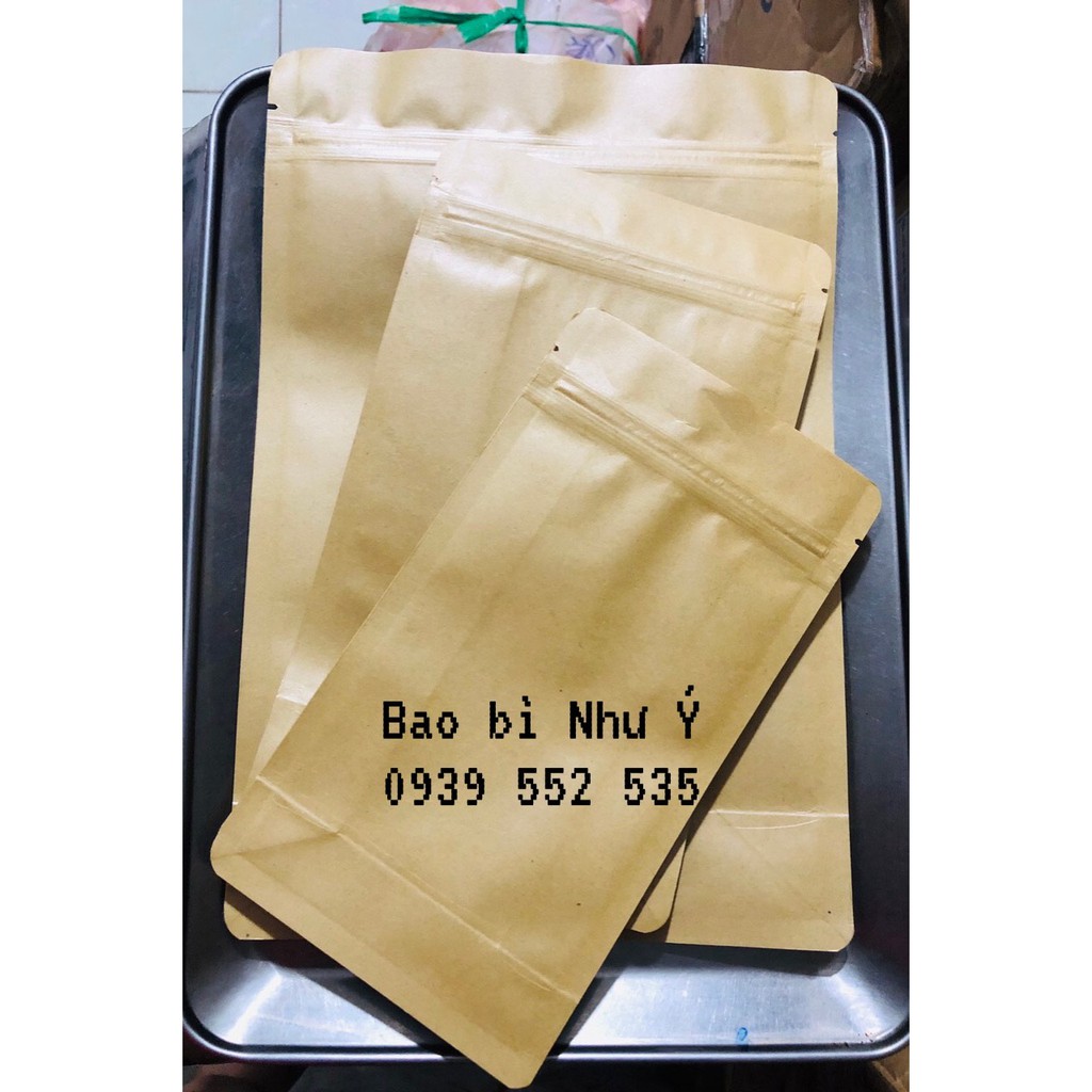 [1kg/size] zip giấy 8 cạnh không cửa sổ có màn chống thấm