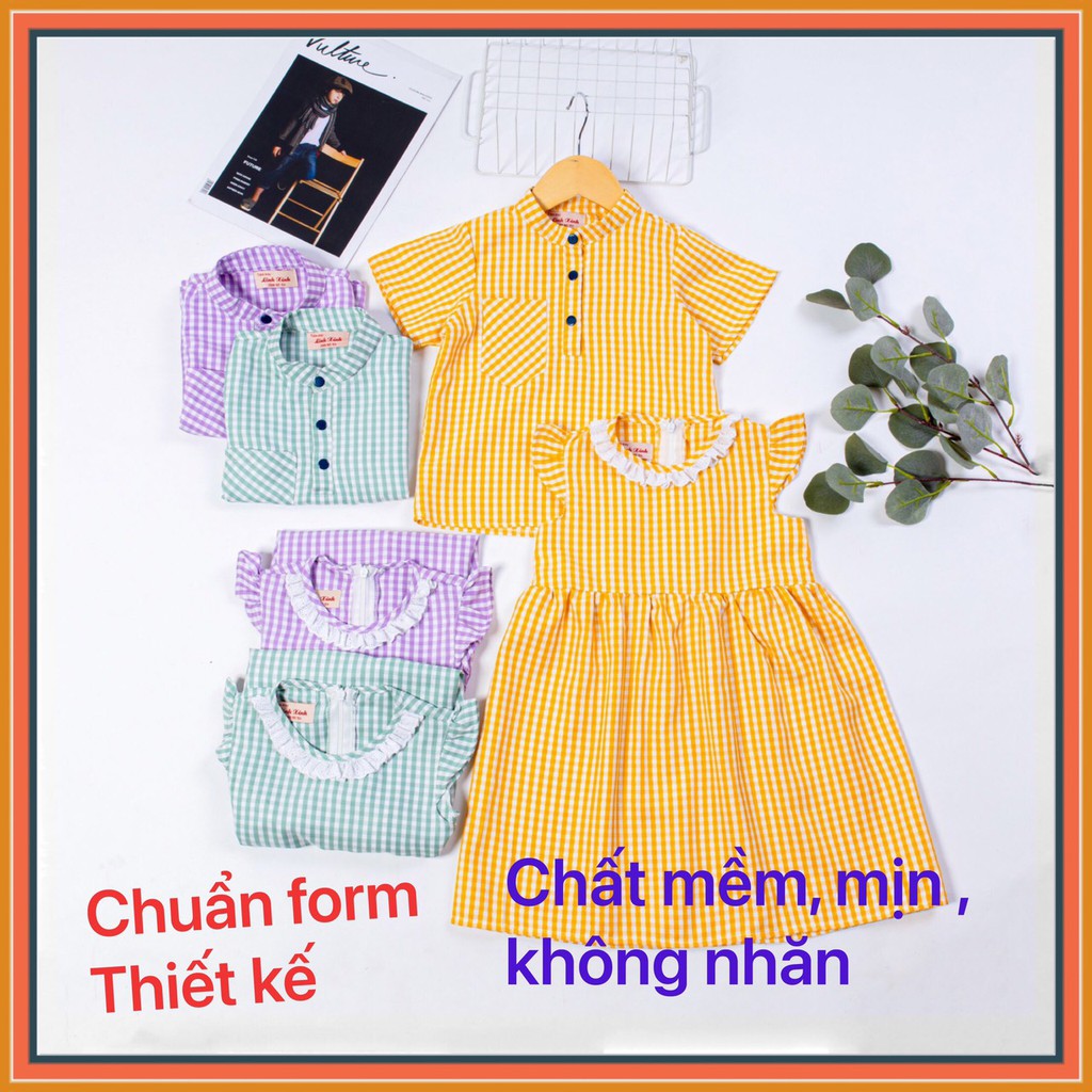 Set cặp anh em cho bé trai,gái (Có bán lẻ áo và đầm)