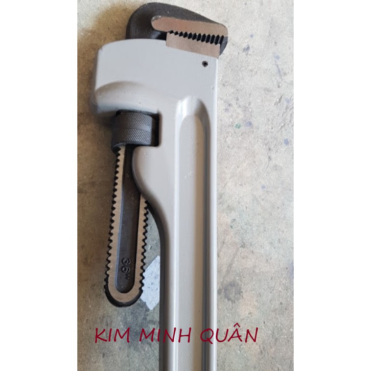 Mỏ Lết Răng Cán Nhôm 350mm/14&quot; Độ Mở 50mm B0002 C-Mart