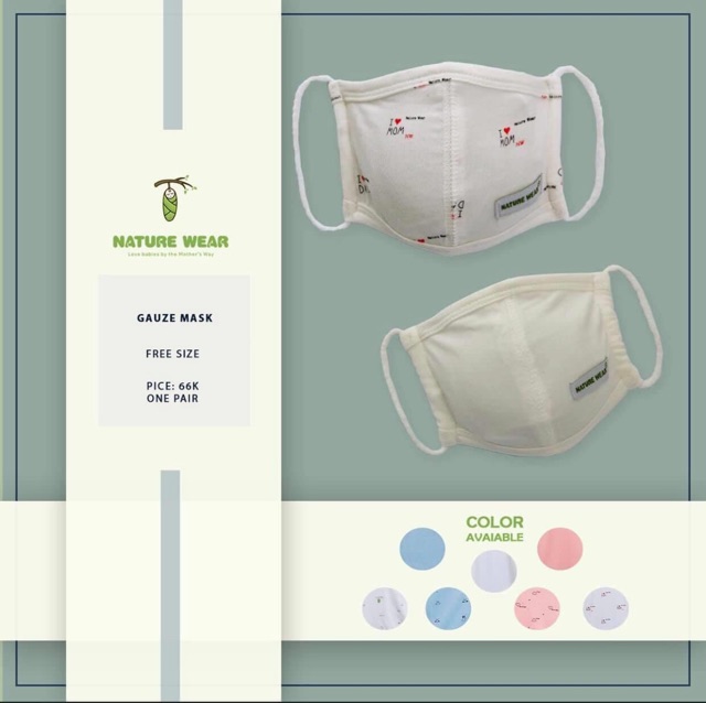 KHẨU TRANG KHÁNG KHUẨN Nature Wear