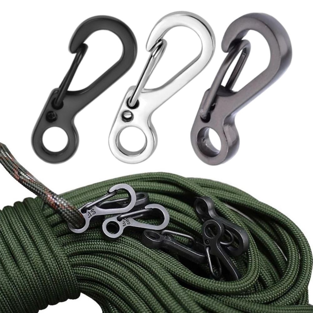 Móc khóa dụng cụ sinh tồn mini bằng hợp kim nhôm tiện dụng