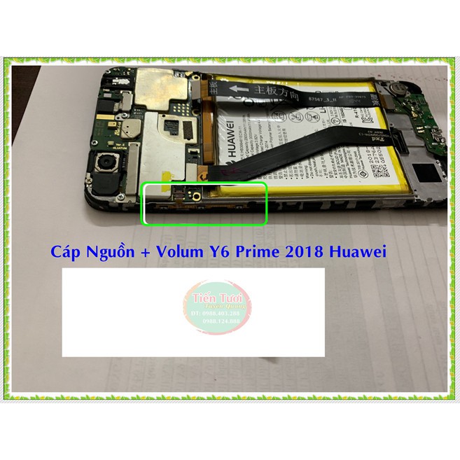Cáp Nguồn + Volum Y6 Prime 2018/Honor 7A Huawei