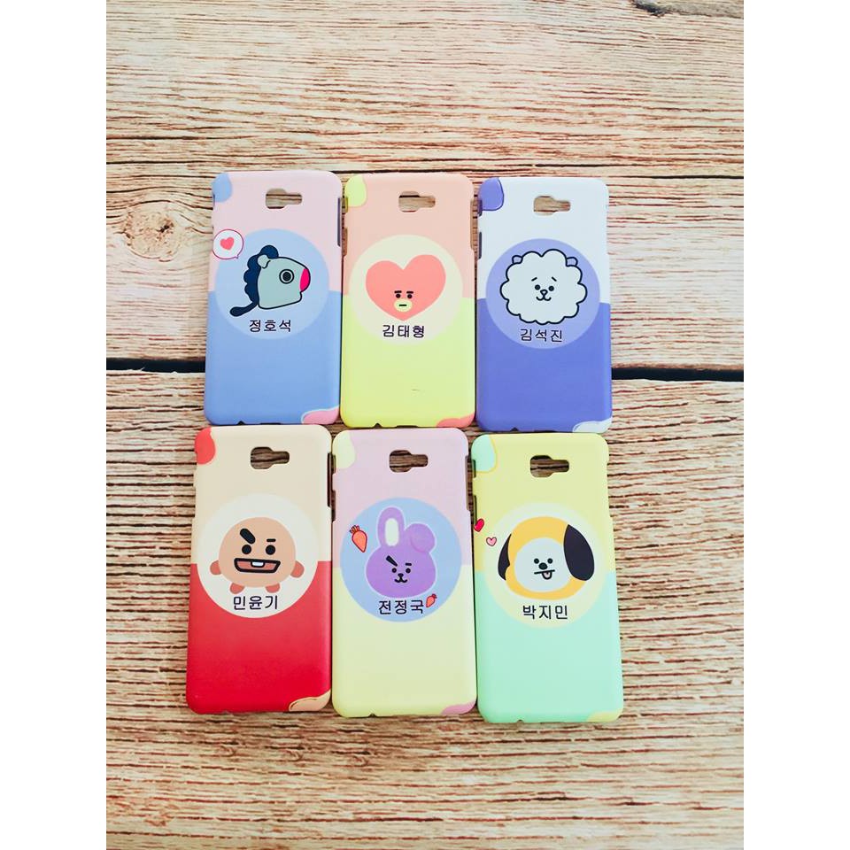 [tặng dây đeo hoặc iring] tin vui cho fan BT21 in ốp theo yêu cầu các dòng máy chát lượng uv cao