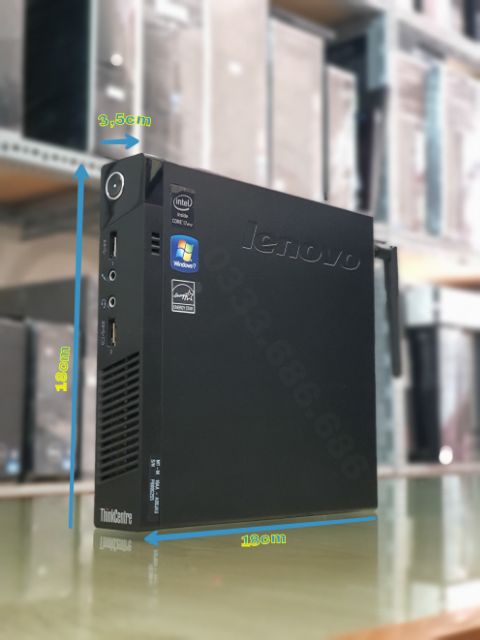 Xác ( Barebone ) Case Lenovo M93 Tyni Chưa có ( Ram - CPU - HDD) về AE tự lắp kèm wifi theo máy