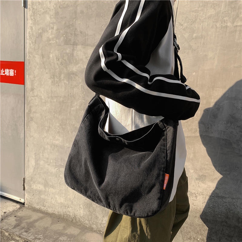 Túi Đeo Chéo Vải canvas 3 Màu Thời Trang Hàn Quốc Raya 2022