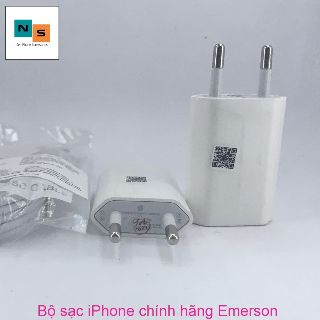 Bộ Dây Cáp Sạc iPhone  7 7plus Chính Hãng Full Box