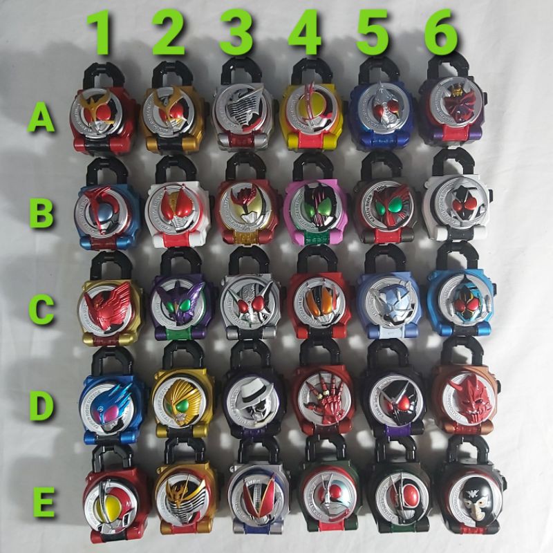 Đồ Chơi Lockseed Legend Rider Tổng Hợp - Siêu Nhân Kamen Rider Gaim