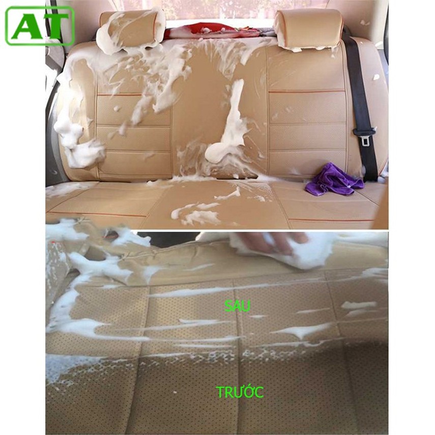 Xịt tẩy, vệ sinh nội thất ô tô Foam Cleaner hàng chuẩn xịn Thái