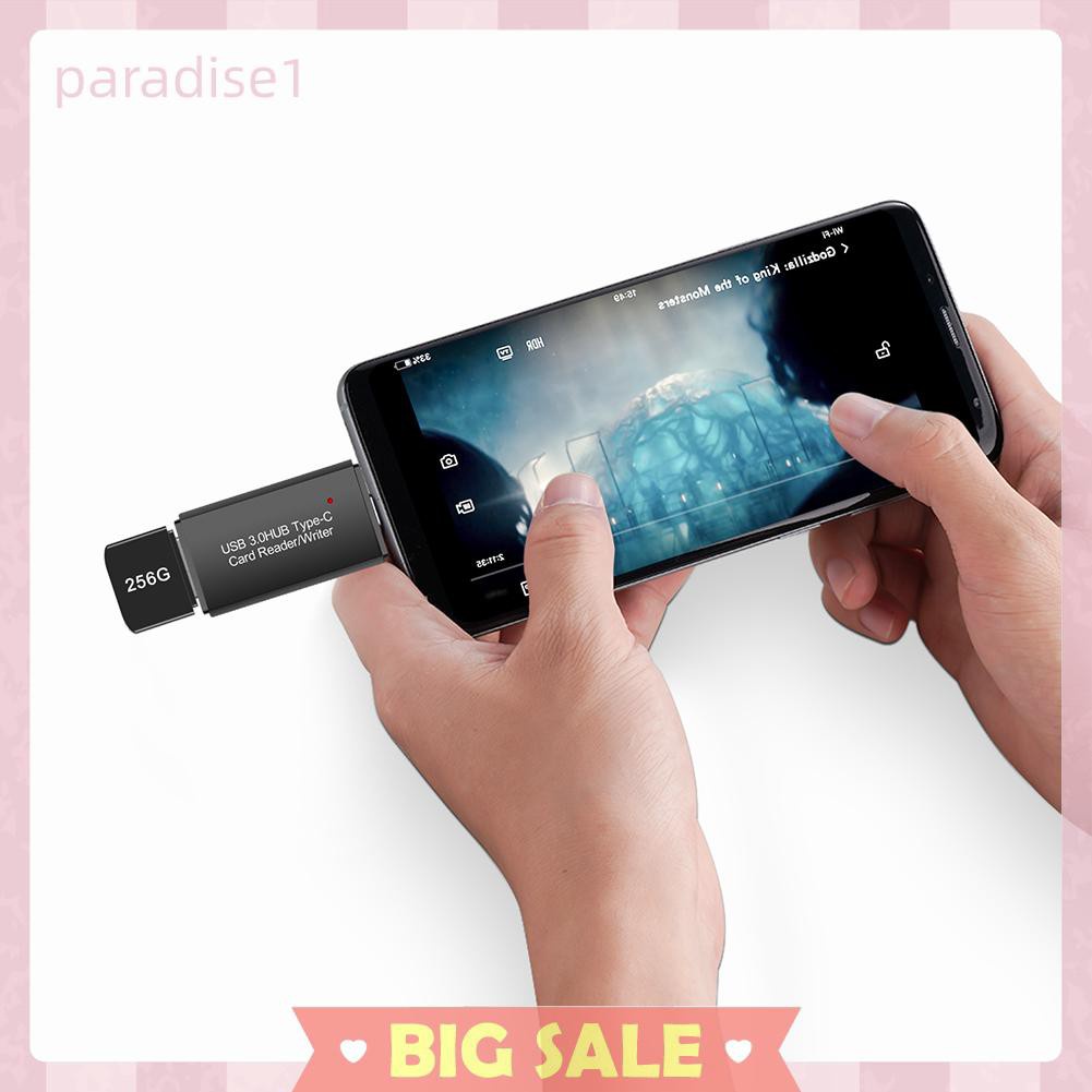 Đầu Đọc Thẻ Nhớ YC-432 USB C Sang USB 3.0 OTG Cho Laptop Điện Thoại | BigBuy360 - bigbuy360.vn