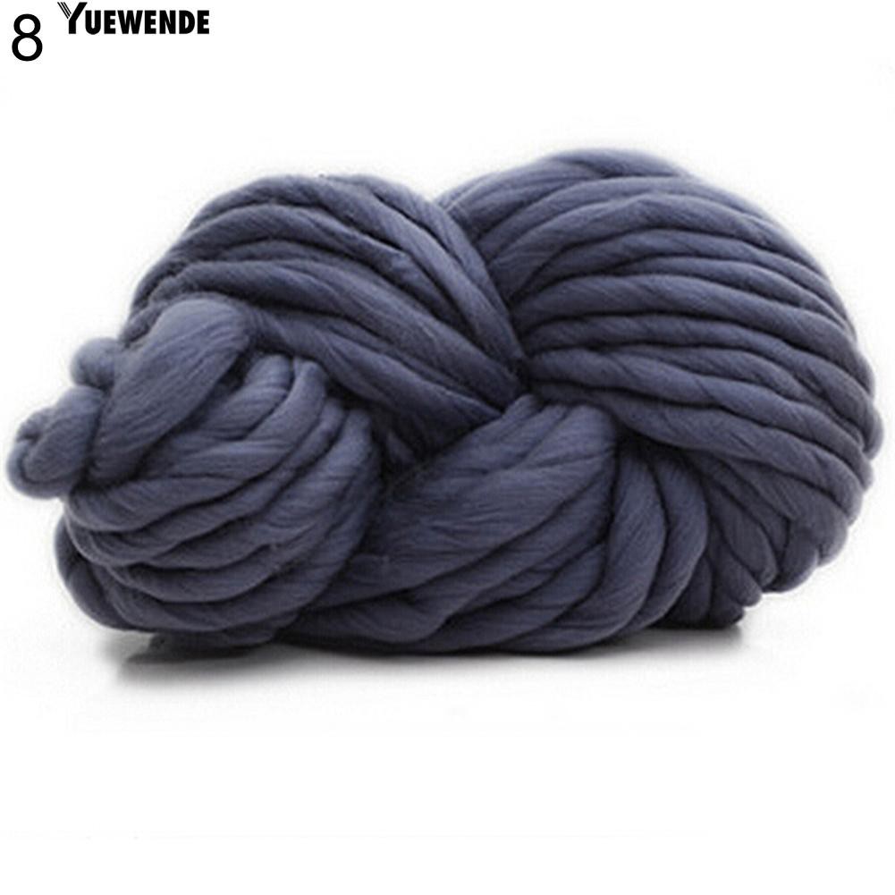 Cuộn len sợi to đan móc DIY trọng lượng 250g