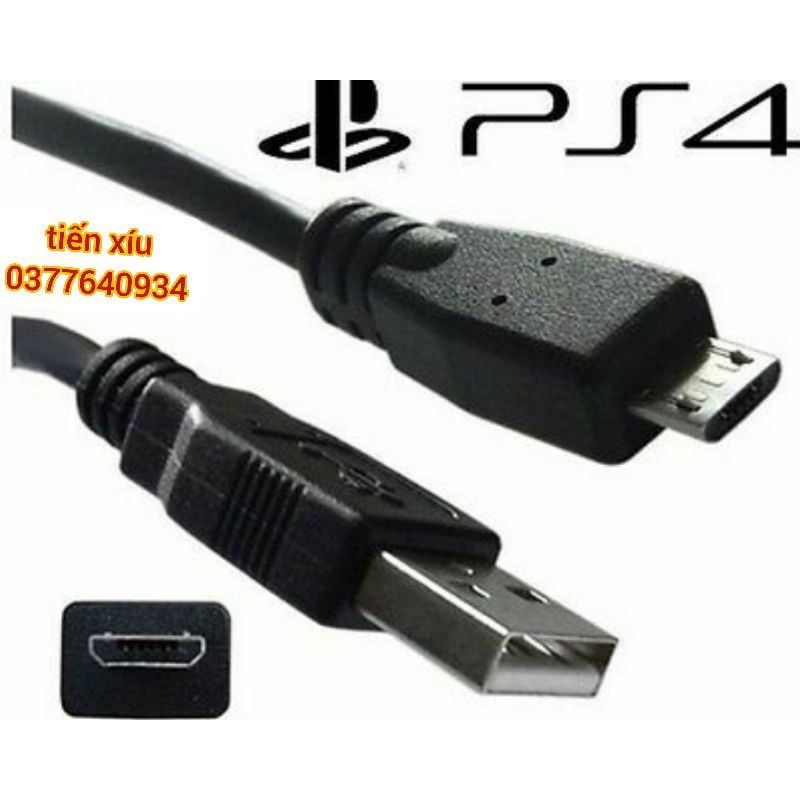 Dây cable usb tay cầm Ps5, xbox one S, Ps4 tay Xbox OneS X dây sạc tay PS4 với PC và dùng sạc điện thoại