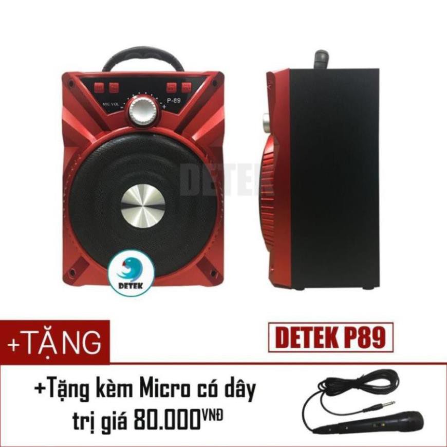 Loa Bluetooth karaoke P86 / P87 / P88 / P89 + Tặng Mic