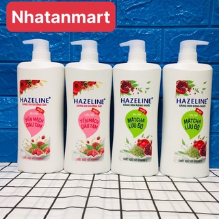 Sữa tắm dưỡng thể thiên nhiên trắng sáng da Hazeline 1KG