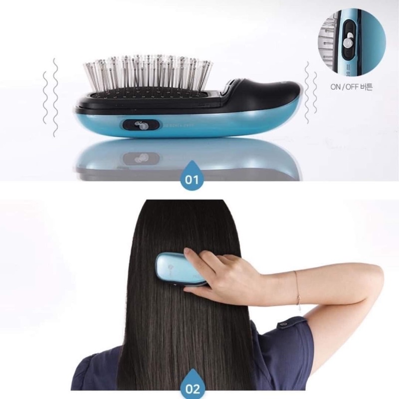 Lược điện chải tóc UNIX ION HAIR BRUSH