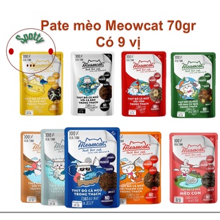 Pate mèo Meowcat 70g- Pate Catchy 70gr - thức ăn cho mèo