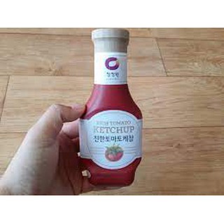 Tương Cà Chua ăn pizza Hàn Quốc  - 케찹