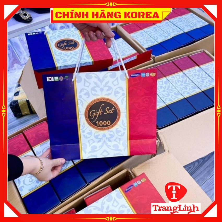 Táo đỏ sấy khô hàn quốc hộp quà vip 1kg - Táo đỏ hàn quốc chính hãng - tranglinhkorea