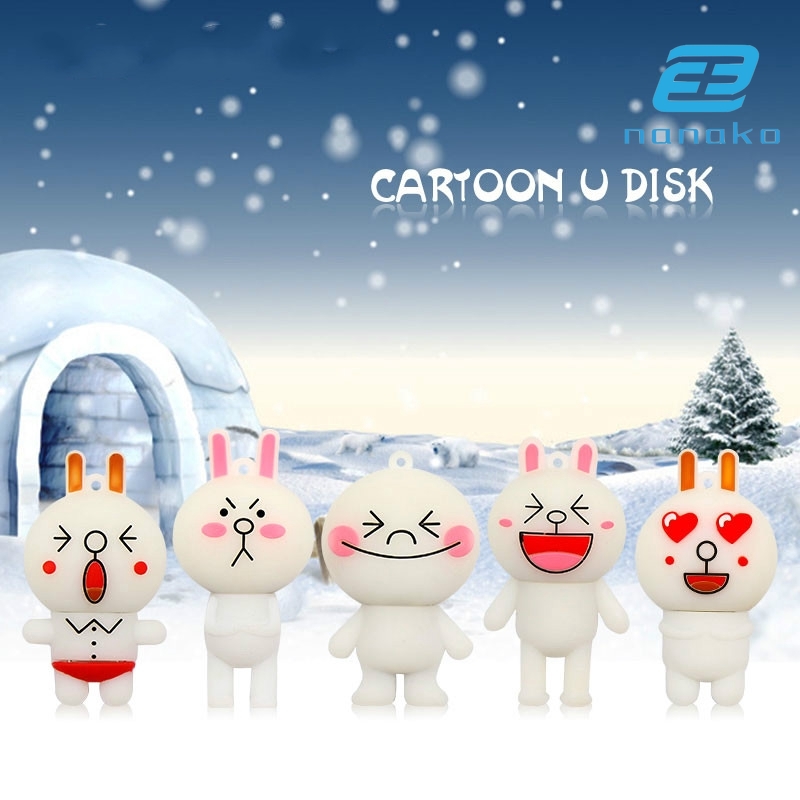 Usb 4g / 8g / 16g / 32g / 64g / 128g Hình Thỏ Xinh Xắn