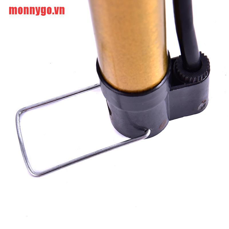 [monnygo]Football Basketball Bicycle Metal Pump Inflator Mini High Pressure