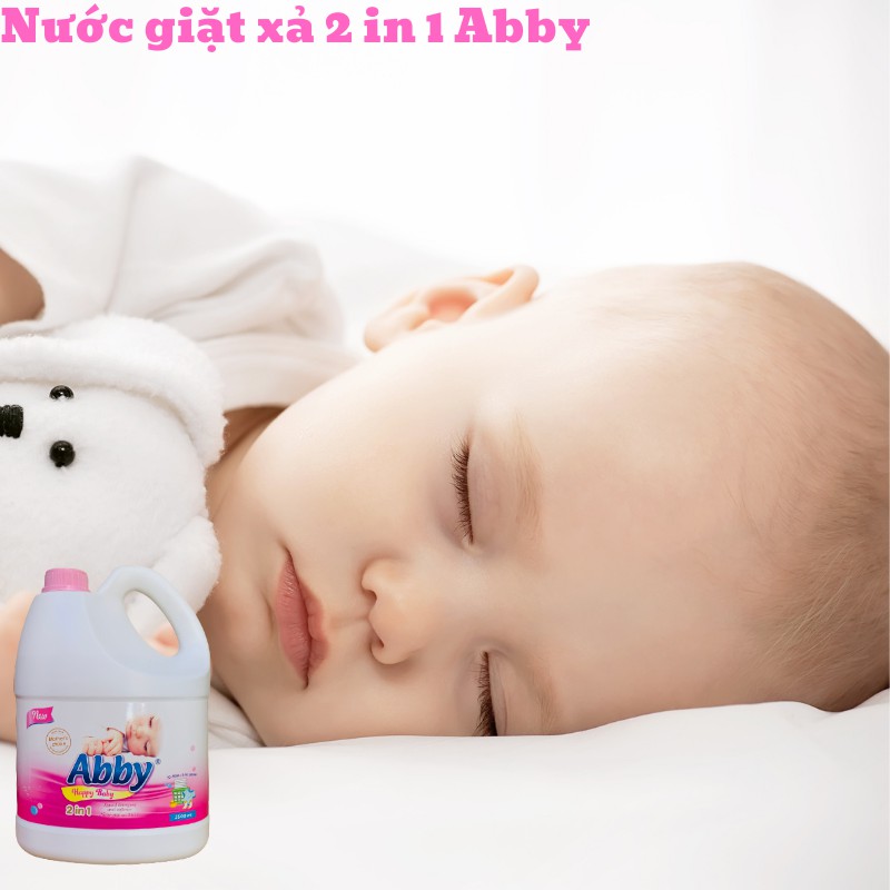 [Chính Hãng] Nước giặt Abby lựa chọn hàng đầu cho trẻ Can 3.5L