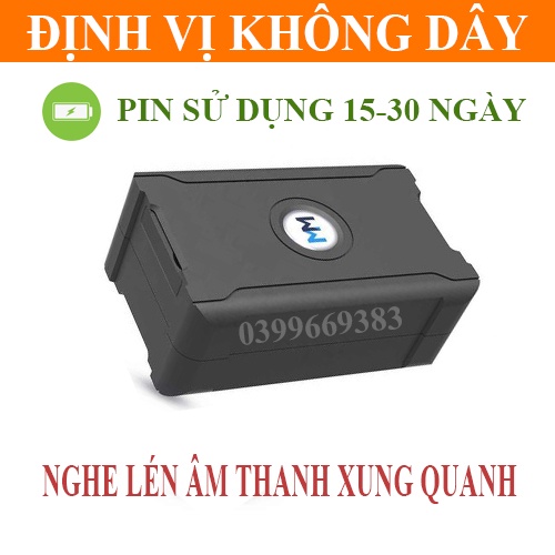 Định vị xe máy ô tô định vị không dây NTT Track