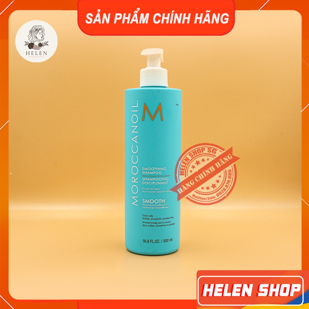 Dầu Gội Xả Suôn Mượt MOROCCANOIL SMOOTH 500ML