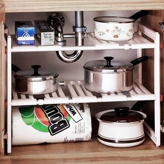 Kệ xếp dưới bồn rửa chén