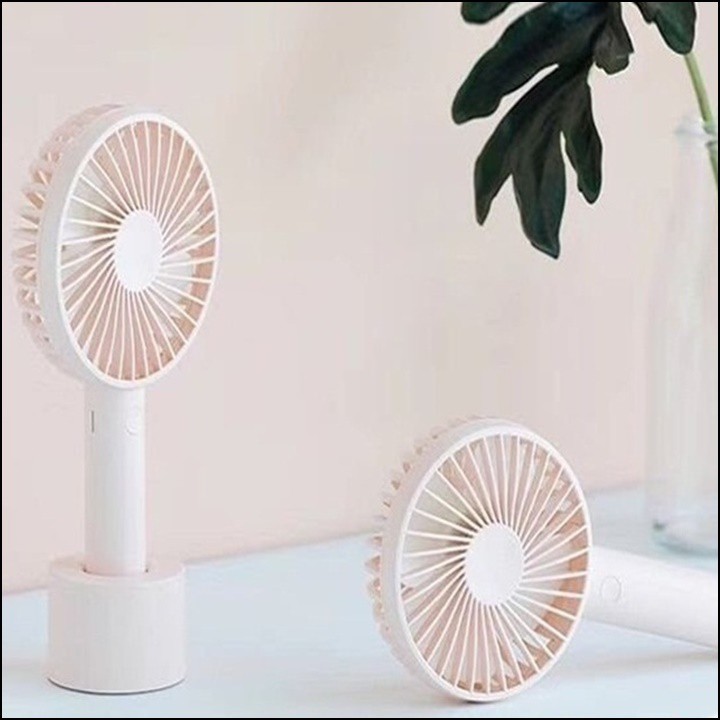 Quạt Mini Cầm Tay Để Bàn Fan SS2 Sạc Điện rất Tiện Lợi