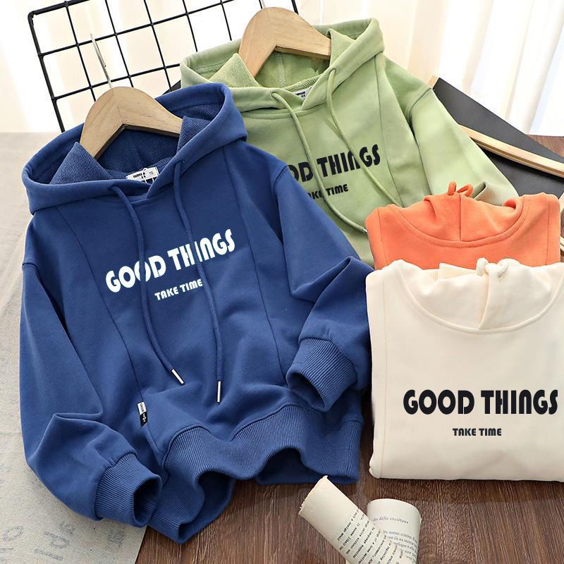 Áo Hoodie Dài Tay Phong Cách Hàn Quốc Dành Cho Bé Trai