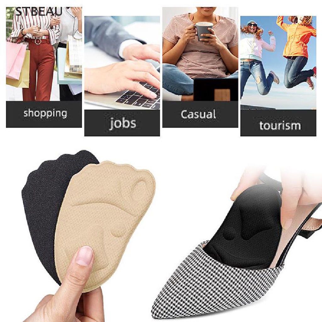Cặp đệm xốp lót giày cao gót chống trượt giảm đau cho bàn chân trước