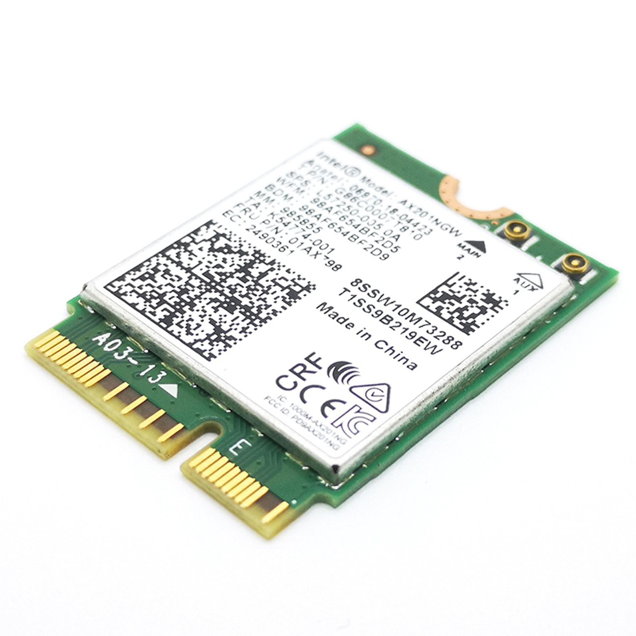 Card Mạng Intel Ax201ngw 5.0 Không Dây Băng Tầng Kép 2.4g / 5g Ngff Cnvi | BigBuy360 - bigbuy360.vn