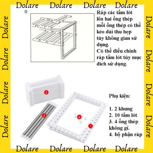 Kệ Để Đồ Đa Năng, Kệ Xếp Để Dưới Bồn Rửa Chén, KỆ GẦM BẾP