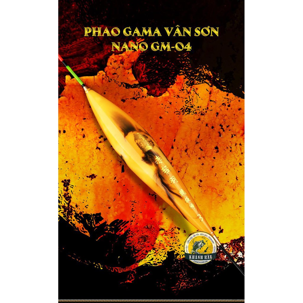 Phao Gama Vân Sơn Nano GM-04 - Phụ kiện câu đài
