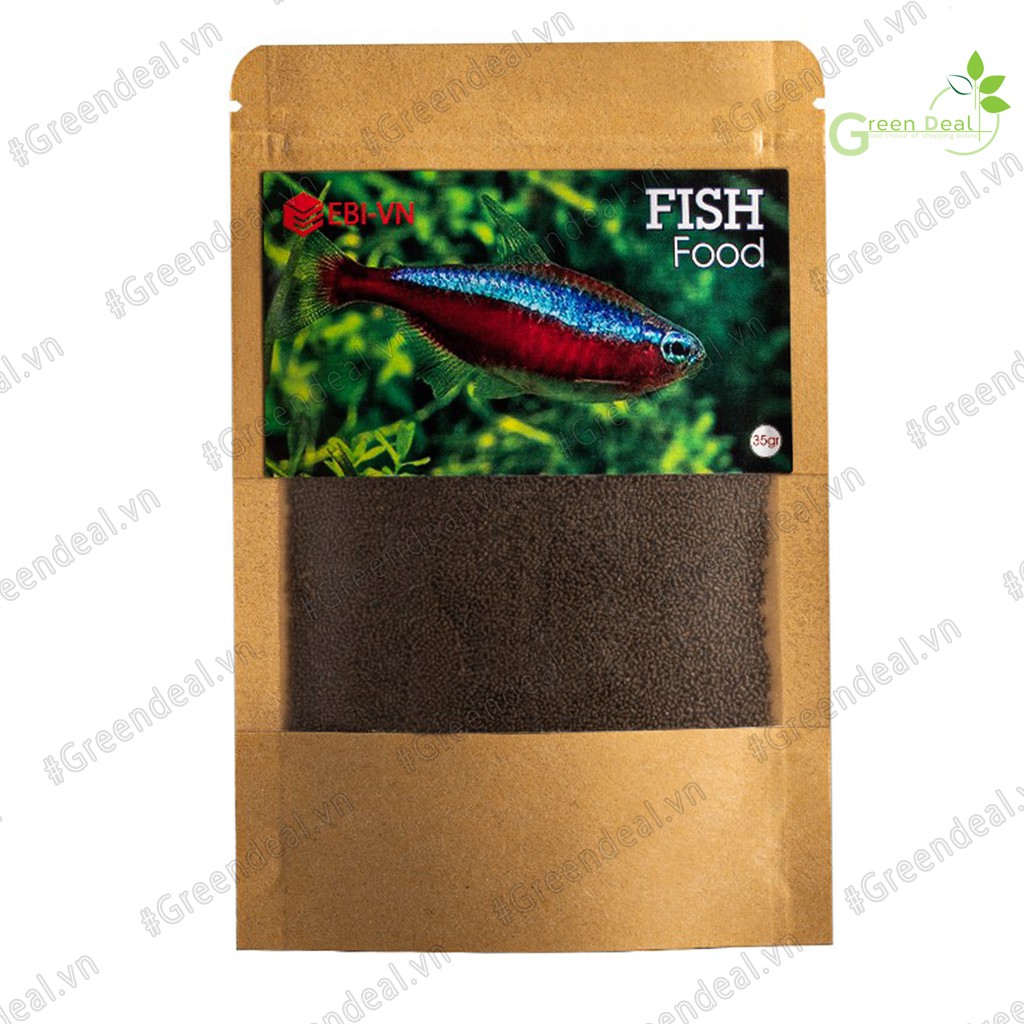 EBI VN - Fish Food (Túi 35 gram) | Thức ăn cho cá cảnh thủy sinh