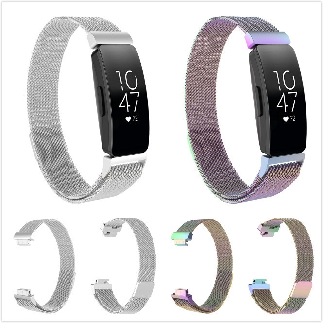 Dây đeo nam châm không gỉ Milanese Magnetic Stainless Strap cho Fitbit Inspire / Inspire HR