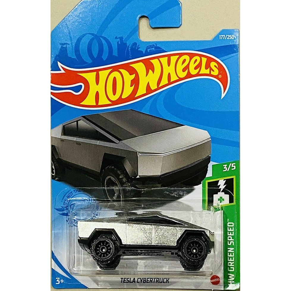 Xe mô hình Hot Wheels 1/64 Tesla Cybertruck