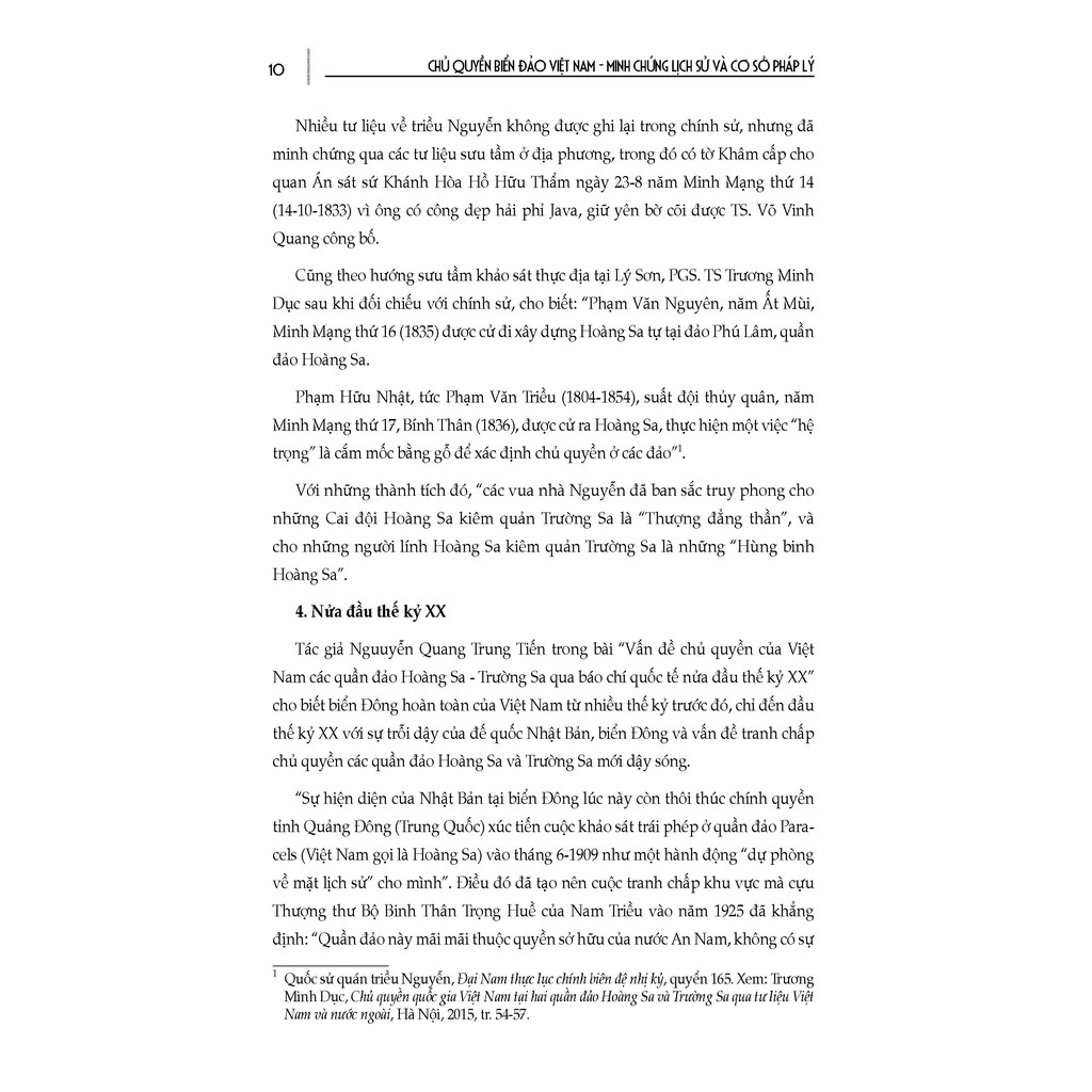 Sách - Chủ Quyền Biển Đảo Việt Nam - Minh Chứng Lịch Sử Và Cơ Sở Pháp Lý | BigBuy360 - bigbuy360.vn