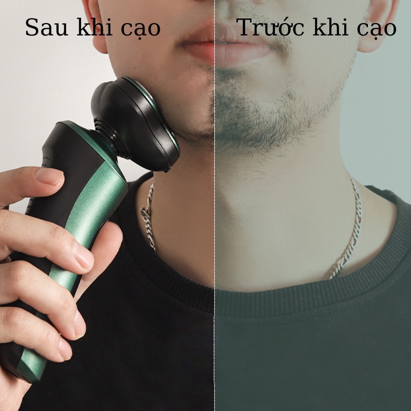 [MẪU MỚI] Máy Cạo Râu 9D Shaver 4in1 Kanabis Tặng Kèm 6 Phụ Kiện Cao Cấp - Máy Cạo Râu Chính Hãng Bảo Hành Lỗi 1 Đổi 1
