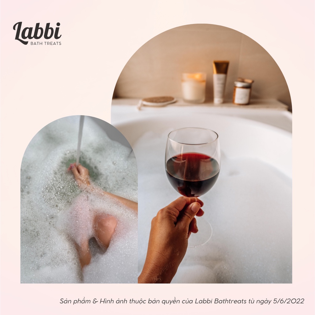 Bánh siêu tạo bọt bồn tắm TAMA ISLAND [Labbi] Bubble Bar