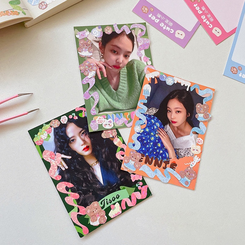 Bộ 2 Tấm Sticker Chống Thấm Nước Họa Tiết Hoạt Hình Xinh Xắn