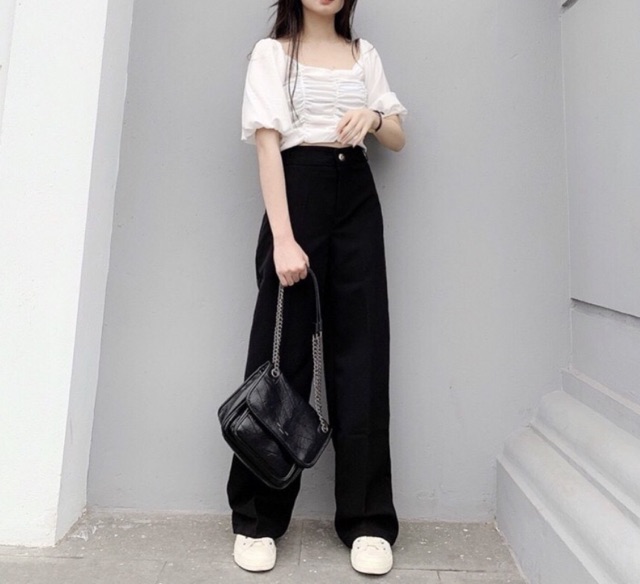 Quần culottes dáng dài siêu hách chân ( 97cm )