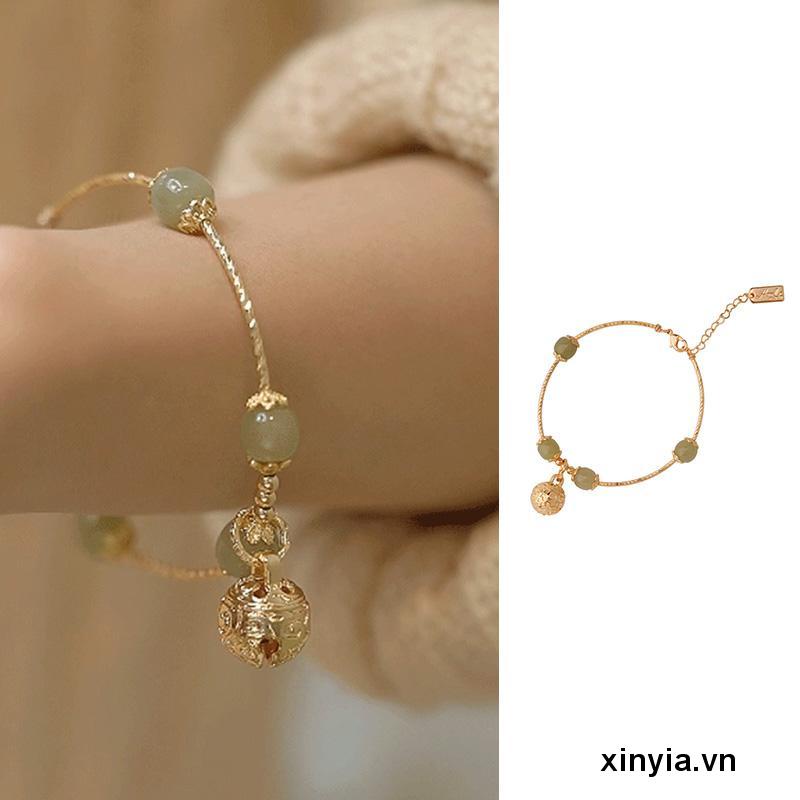 Vòng Đeo Tay Có Chuông Phong Cách Hoàng Gia Sang Trọng Cao Cấp Cho Nữ