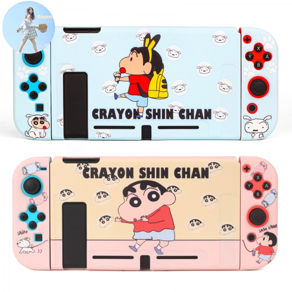 Vỏ Bảo Vệ Tay Cầm Chơi Game Nintendo Switch Hình Cậu Bé Bút Chì Shin-Chan