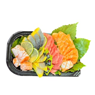 Combo 3_ sashimi cá hồi annaseafresh 200gr + 100gr cá ngừ + 100gr cá trích